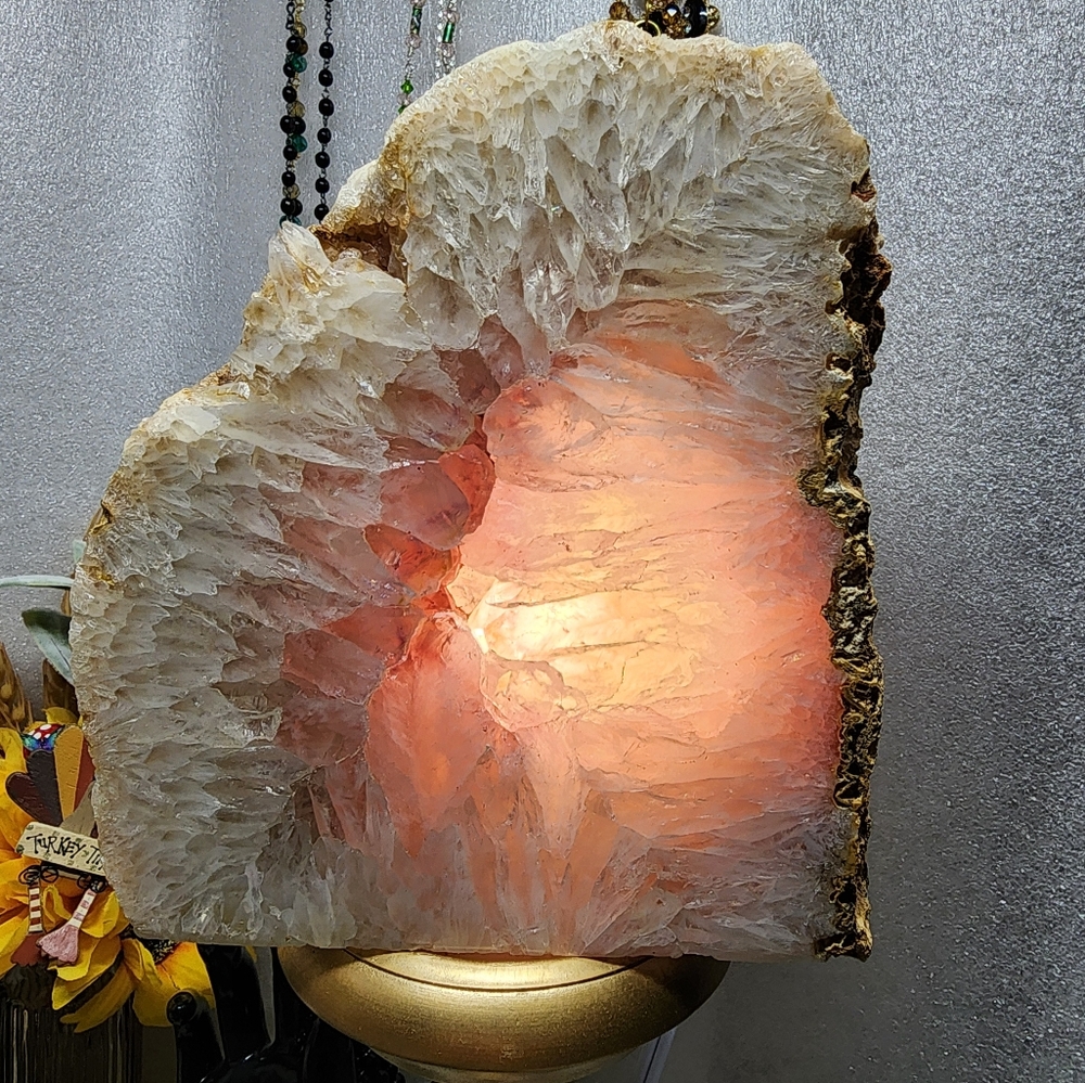 Quartz Crystal Geode Light - Picture 5 of 11
